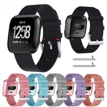 Load image into Gallery viewer, Strap For Fitbit Versa - Garmin Dreams for-fibit-versa-band-nylon-woven-fabric-smartbandstrap-for-fitbit-versa-2-versa-lite-smart-watch-accessories,