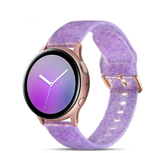 Load image into Gallery viewer, Shiny Bling Glitter Silicone Bands for Galaxy Watch4