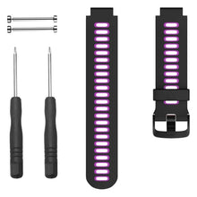 Load image into Gallery viewer, Twin Colour Strap for Garmin Forerunner 220, 230, 235, 235Lite, 620, 630, 735, 735XT - Garmin Dreams yayuu-watch-band-for-garmin-forerunner-735xt-735-220-230-235-620-630-watch-soft-silicone-s