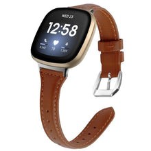 Load image into Gallery viewer, Leather Strap For Fitibit Versa 3