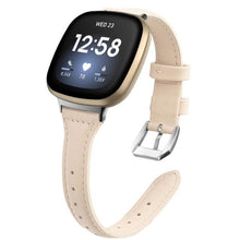 Load image into Gallery viewer, Leather Strap For Fitibit Versa 3