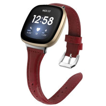 Load image into Gallery viewer, Leather Strap For Fitibit Versa 3
