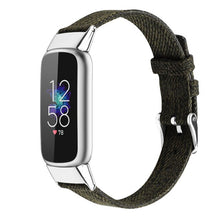 Load image into Gallery viewer, Canvas Strap For Fitbit Luxe