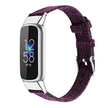 Load image into Gallery viewer, Canvas Strap For Fitbit Luxe