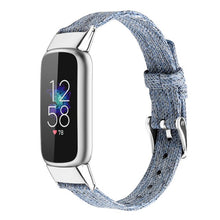 Load image into Gallery viewer, Canvas Strap For Fitbit Luxe