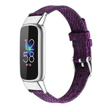 Load image into Gallery viewer, Canvas Strap For Fitbit Luxe