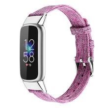 Load image into Gallery viewer, Canvas Strap For Fitbit Luxe