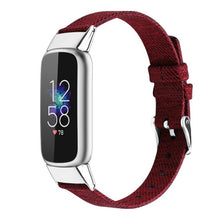 Load image into Gallery viewer, Canvas Strap For Fitbit Luxe