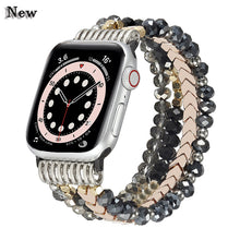 Load image into Gallery viewer, Jewelry Bracelet for Apple Iwatch Series. Available in different sizes.