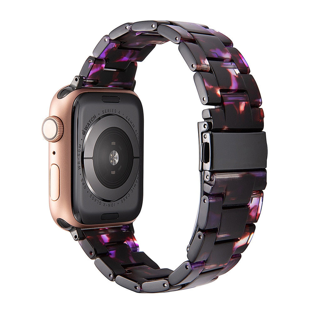 Bright Pastel Colored Resin straps for Apple Watch –