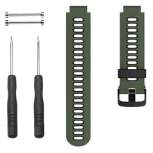 Load image into Gallery viewer, Twin Colour Strap for Garmin Forerunner 220, 230, 235, 235Lite, 620, 630, 735, 735XT - Garmin Dreams yayuu-watch-band-for-garmin-forerunner-735xt-735-220-230-235-620-630-watch-soft-silicone-s
